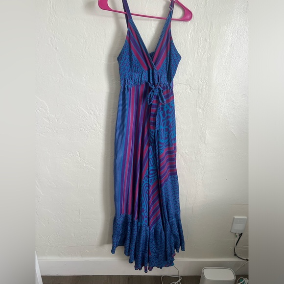 Dresses & Skirts - Blue, purple, and pink long dress